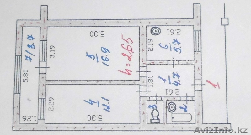 Срочно продаю 2-х комн. кв. - Изображение #1, Объявление #876357