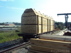 Доска обрезная,  брус различных размеров.