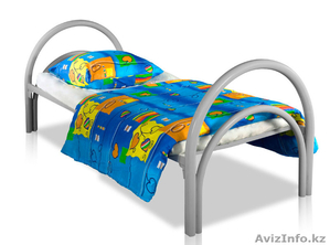 Железные армейские кровати, одноярусные металлические кровати для больниц. оптом - Изображение #5, Объявление #1424153