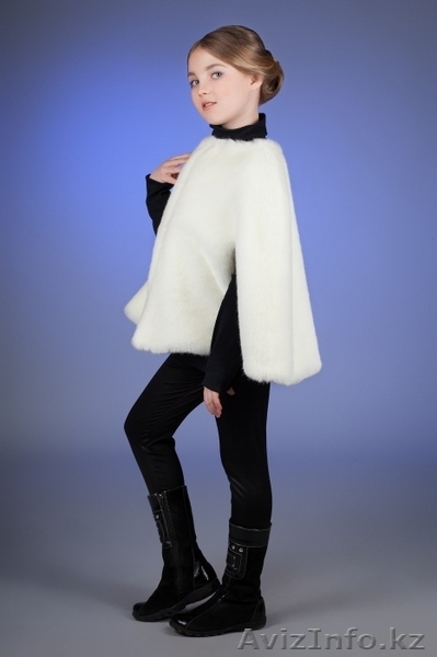 Детское кейп-пальто из эко меха от Артфур. Отзывы - Изображение #1, Объявление #1271827